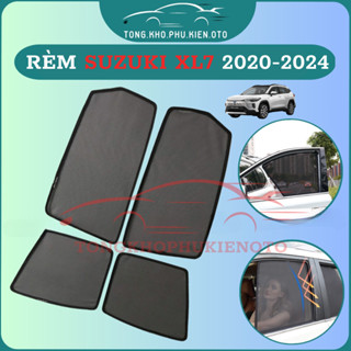 Rèm che nắng xe Suzuki XL7 2020-2025 Bộ 4 tấm 4 cửa chắn nắng vừa khít form xe, nam châm hút mạnh