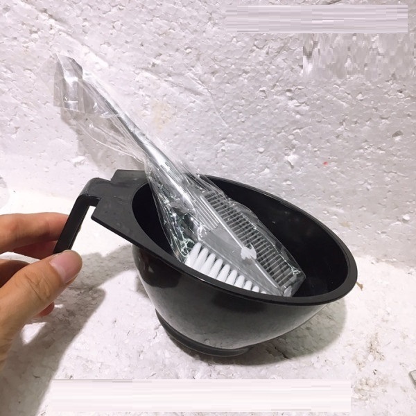 Combo chổi và bát nhuộm