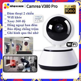  DOSEN PRO Camera Nội thất Wifi V380 pro App 3MP Đàm thoại 2 chiều Phát hiện con người Xoay toàn cảnh 360 HD 1080P Máy 