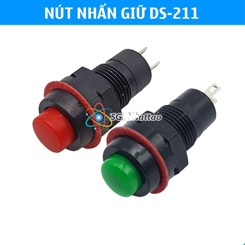 DS-211 Nút nhấn giữ vỏ nhựa
