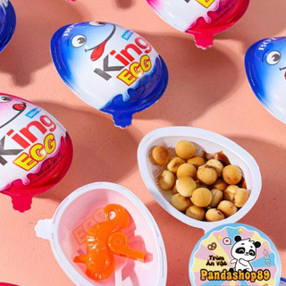 Trứng King, bánh quy chấm socola kèm đồ chơi