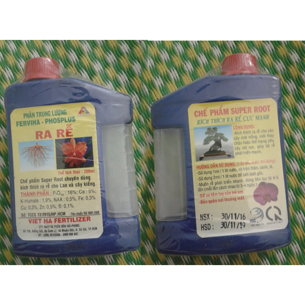 combo 2 lọ Chế phẩm Ra rễ cực mạnh  Super Roots