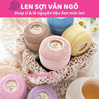 Sợi Cotton Ruyi 0.8mm (cuộn 50gr)
