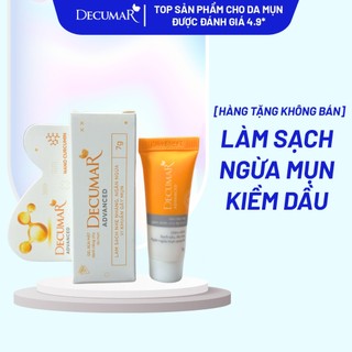 Sữa rửa mặt ngừa mụn sáng da decumar thc 7g - hn0673