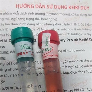 combo 1 thuốc kích chồi kích mầm, nhân giống keiki Duy Pro + 1 lọ  Keiki duy  SPray