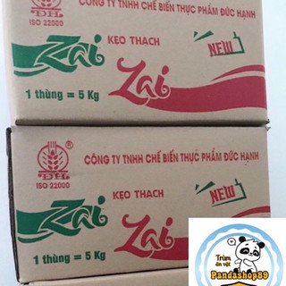 500g thạch Zai zai căng tròn Đức Hạnh, thạch gói ngắn