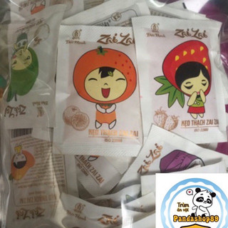 500g thạch Zai zai căng tròn Đức Hạnh, thạch gói ngắn