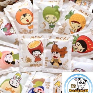 500g thạch Zai zai căng tròn Đức Hạnh, thạch gói ngắn
