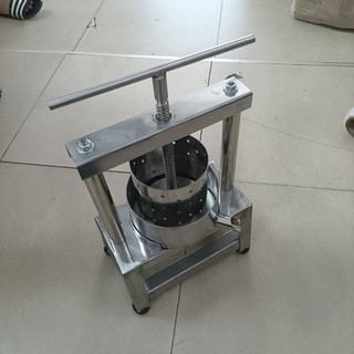 Máy vắt nước cốt dừa, ép tép mỡ loại thủ công làm bằng inox