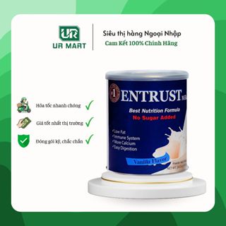 ( NHẬP KHẨU MỸ - DATE 04/2027 ) SỮA ENTRUST DÀNH CHO NGƯỜI TIỂU ĐƯỜNG ENTRUST MILK 400G