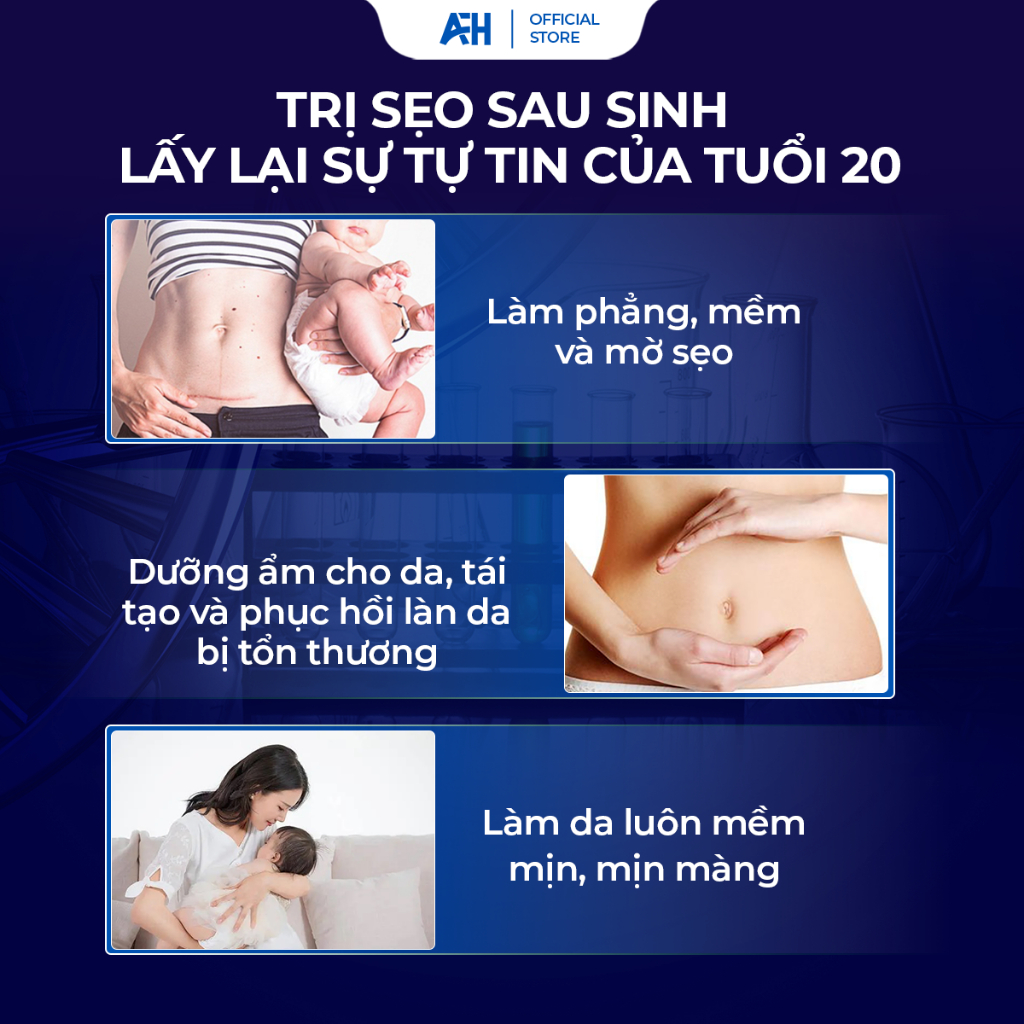Kem Làm Mờ Sẹo Vết Mổ Sau Sinh Hiệu Quả Từ 2 Tuần An Toàn Cho Mẹ Và Bé Provamed Scar Silicone