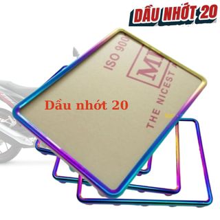 Bộ ốp biển số titan 7 màu / vàng / inox