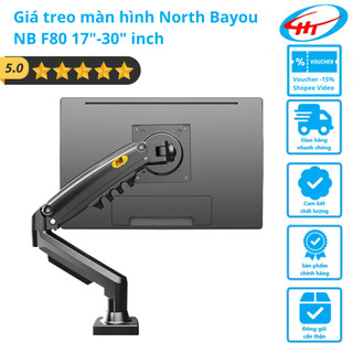 Giá treo màn hình north bayou nb f80 17"-30" inch, arm / tay máy tính - hàng chính hãng