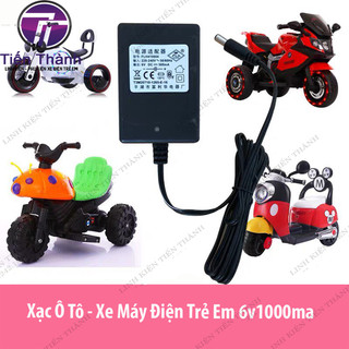 Sạc 6V500mA , 6V100mA Ô Tô , Xe Máy Điện Trẻ Em [ SẠC SIÊU NHANH ]