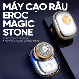 Máy cạo râu mini EROC MAGIC STONE KKYS011 - Chuyên Gia Cạo Râu Mini , Cạo - Tỉa - Gương Trong Một, Chống Nước (hai màu)
