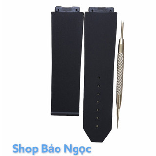 RẺ VÔ ĐỊCH Dây đồng hồ H.U.B.L.O.T size 19x25x22mm Bigbang tặng kèm đồ thay dây