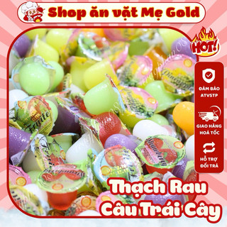Thạch rau câu Đức Hạnh vị trái cây tổng hợp, thạch cốc bé (1kg)