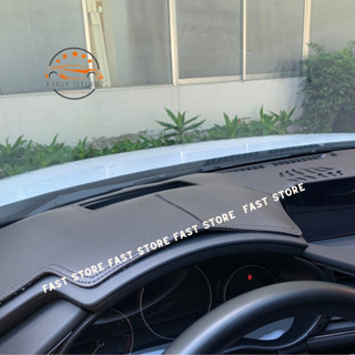 Thảm Taplo MAZDA Che Nắng Chống Nóng Da Siêu Sợi, Da Cacbon Xe Mazda 2 Mazda 3 Mazda 6 CX3 CX5 CX8 CX30 BT50 Fast Store.