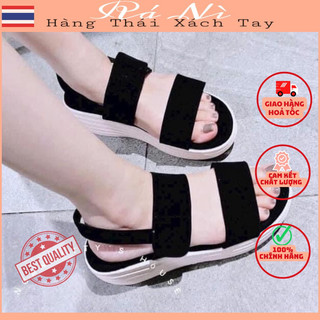 [Sẵn Shop Kèm Video Shop Quay] Giày Sandal Đế Bánh Mì Đế Xuồng 5 Phân Chuẩn Thái Lan