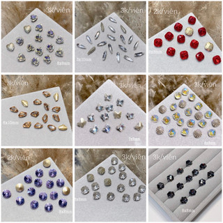 Đá khối nail, đá khối đính móng size từ 7-10mm