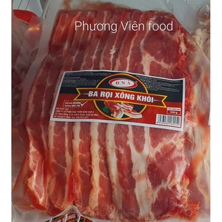 Ba rọi / ba chỉ heo xông khói - bacon gói 500g giao hỏa tốc HCM