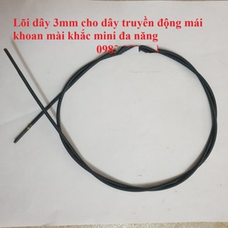lõi dây chuyển động máy khoan mài khắc mini côt 3mm hay còn gọi là ruột dây nối dài máy khoan