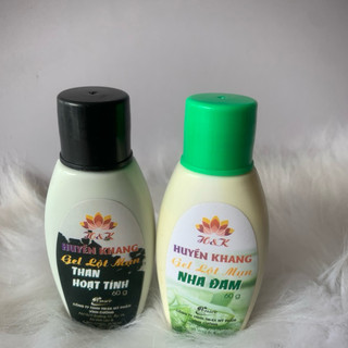 Gel lột mụn than tre hoạt tính - nha đam🔥FREESHIP🔥60g,hương thơm nhẹ, gel sệt lấy đi cùi mụn dễ dàng ⚡️Giá rẻ⚡️cho salon