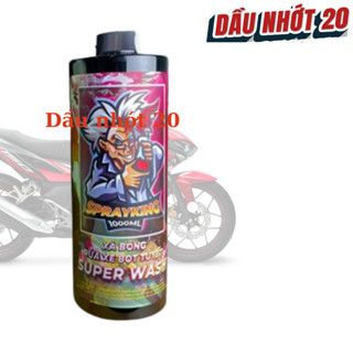 Nước rửa xe tạo bọt tuyết, xà phòng rửa xe siêu sáng bóng Sprayking Super Wash 1000ml, mùi hương thơm mát, dễ chịu, siêu