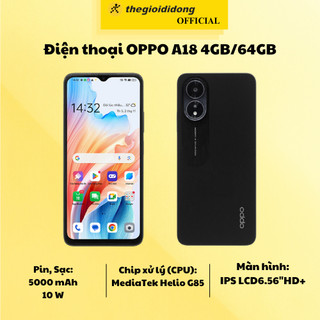 Điện thoại oppo a18 64gb