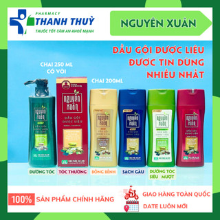 DẦU GỘI NGUYÊN XUÂN, Dưỡng Da Đầu Và Dưỡng Tóc, Ngăn Rụng Tóc, Hỗ Trợ Mọc Tóc, Sạch Gàu Hết Ngứa