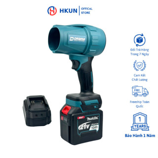 Quạt phản lực Drama D-999, máy thổi gió phản lực turbofan động cơ không chổi than dùng chân pin phổ thông