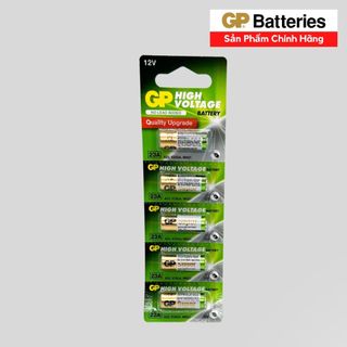 Vỉ 5 viên pin a23 , a27 camelion / gp 12v thay khiển remote cửa cuốn , pin chuông cửa
