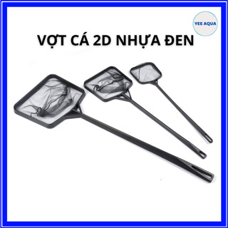 Vợt Cá 2D | Vợt Cá Cán Nhựa Đen - Dễ Dàng Vớt Cá Cảnh, Cá Thuỷ Sinh