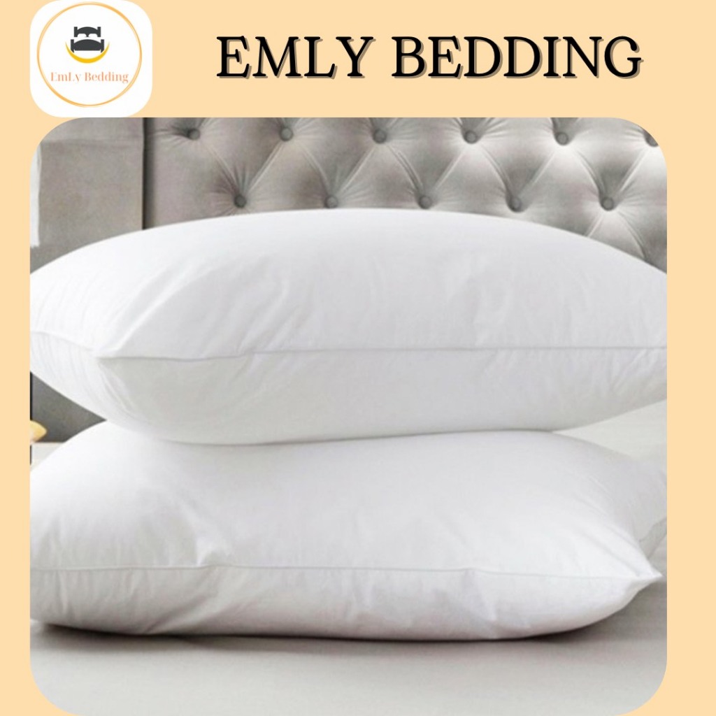 Combo 2 ruột gối bông trắng 40x60cm