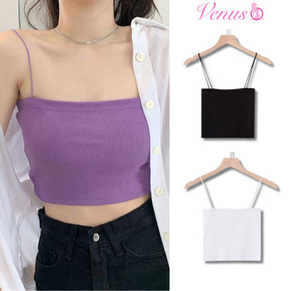 Áo 2 dây sợi bún ôm body XINHQUEEN áo croptop hai dây tăm sexy