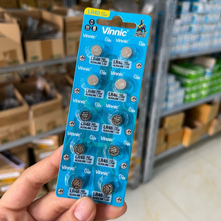 Vỉ 10 viên pin Misfit Ray AG5 393 LR48 193 LR754 SR48 SR754 RW28 309 Vinnic