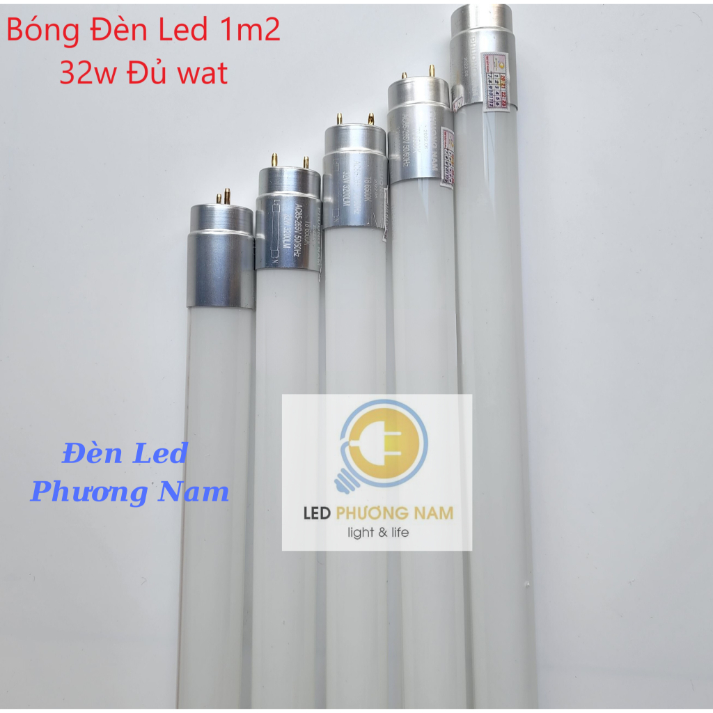 [COMBO 3 ] Bóng tuýp led 1m2 - 32w siêu sáng ( đầu nhôm tản nhiệt tốt ) [Cao Cấp]