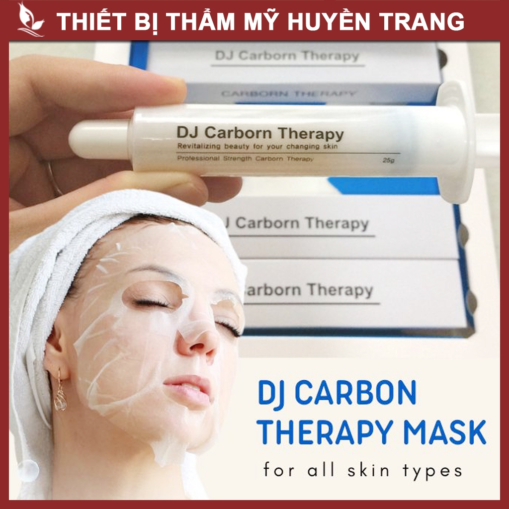 Mặt Nạ Sủi Bọt Thải Độc Da, Làm Trắng Da CO2 DJ Carborn Therapy (Thải độc 1 triệu/lần ở SPA)