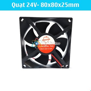Quạt tản nhiệt 24v 80x80x25mm