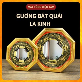 Gương bát lồi la kinh phong thủy nhiều size