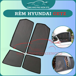  Rèm che nắng xe Hyundai Getz 2008-2011- Bộ 4 tấm 4 cửa chắn nắng vừa khít form xe nam châm hút mạnh 