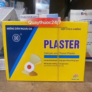 MIẾNG DÁN MỤN PLASTER MINH AN (5 túi x 4 miếng)