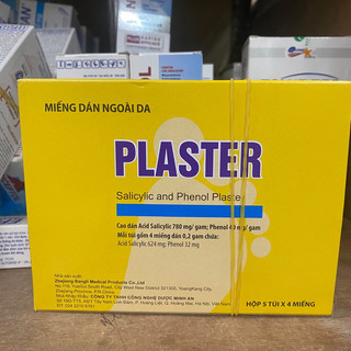 MIẾNG DÁN MỤN PLASTER MINH AN (5 túi x 4 miếng)