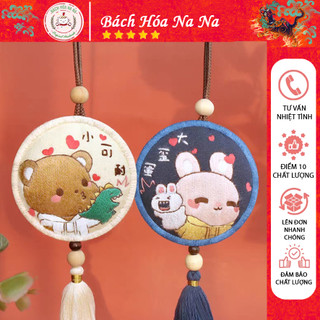 DIY Túi Thơm Họa Tiết Thêu Thủ Công Xinh Xắn Giải trí -tự bạn thêu tay túi thơm tình bạn - Bách hóa Na Na Handmade