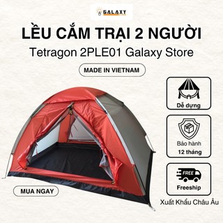 Lều Cắm Trại Phượt Cho 2 Người Cao Cấp Galaxy Store, Hàng Xuất Khẩu Châu Âu, Lớp Vải Nhẹ Nhàng Khung Chắc Chắn Dễ Dựng