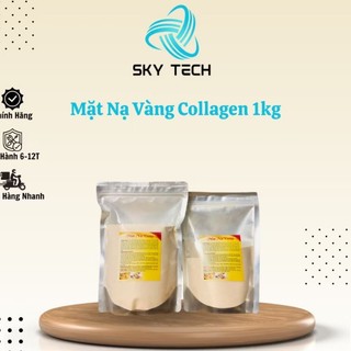 Bột mặt nạ vàng colagen, mặt nạ vàng colagen vàng sâm cao cấp gói 1kg