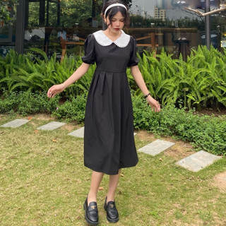 Váy hoa nhí dáng dài tiểu thư CHANGSTORE - V585