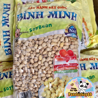 Đậu nành rang muối, đậu tương sấy giòn (500g)