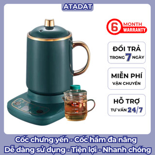 Cốc chưng yến, Cốc hầm đa năng Ấm chưng yến, Nồi tiềm mini đa năng Nồi hầm cháo bảo hành 6 tháng