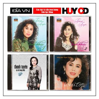 Đĩa cd chế linh thanh tuyền hát nhạc vàng trữ tình bolero đĩa lòng trắng huy cd shop